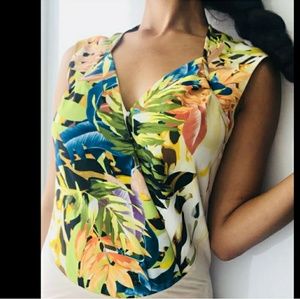 Bebe Tropical Bodysuit